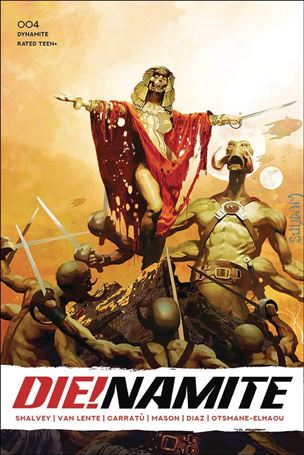 Die!namite issue 4-B Arthur Suydam Cover