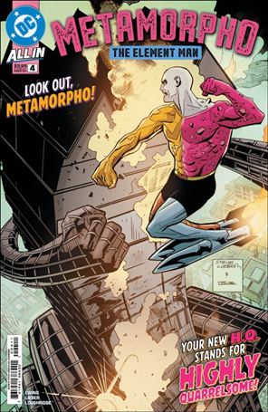 Metamorpho: The Element Man (2025) issue 4 Steve Lieber Cover