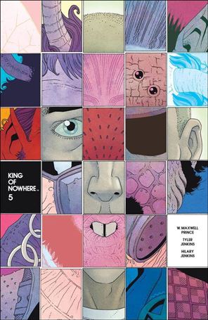 King of Nowhere issue 5-B Martin Morazzo Cover