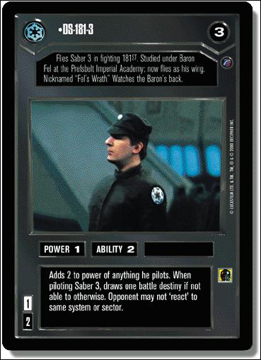 Star Wars: Death Star II Limited (Base Set) card 16 DS-181-3