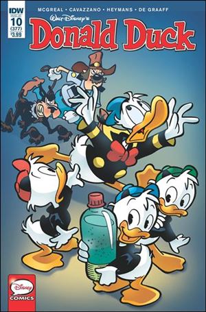 Donald Duck issue 10 Giorgio Cavazzano Cover