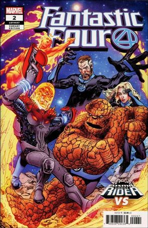 Fantastic Four (2018) issue 2-C Tom Raney Cosmic Ghost Rider Cover