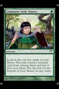 Magic the Gathering: Champions of Kamigawa (Base Set) card 204 Commune with Nature