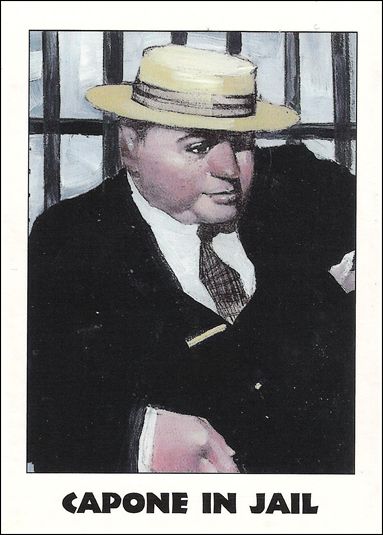 True Crime (Base Set) card 21 Capone In Jail