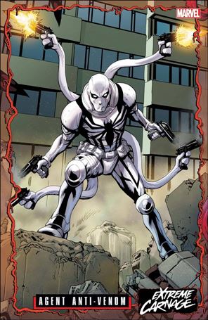 Extreme Carnage Alpha issue 1-C Jeff Johnson Agent Anti-Venom Connecting Cover