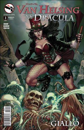Grimm Fairy Tales Presents Van Helsing vs Dracula issue 3 Harvey Tolibao Cover