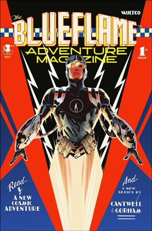 Blue Flame issue 1-C Tim Daniel Cover