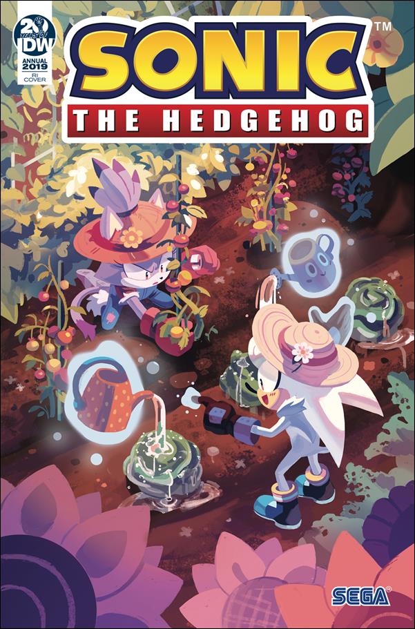 Sonic the Hedgehog Annual issue 2019-C Nathalie Fourdraine 1:10 Cover