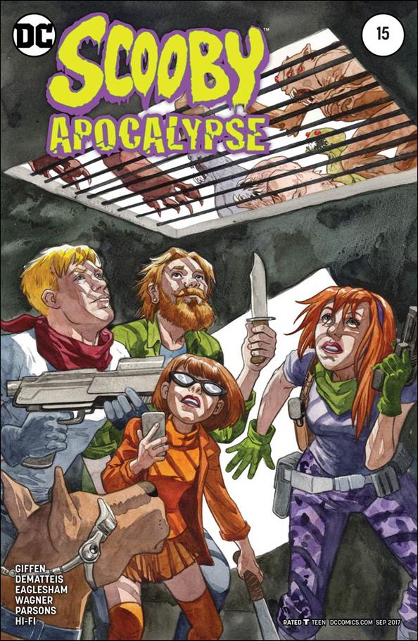 Scooby Apocalypse issue 15-B Jill Thompson Cover