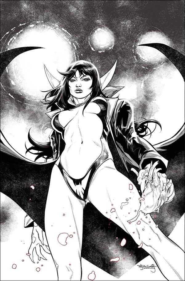 Vengeance of Vampirella (2019) issue 23-H Stephen Segovia 1:11 Black & White Virgin Cover