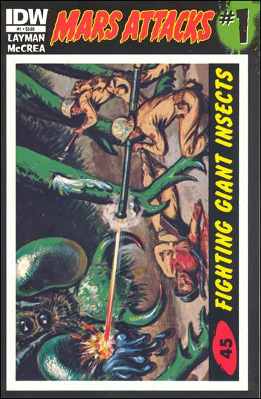Mars Attacks (2012) issue 1-ZS Card #45 (Fighting Giant Insects)