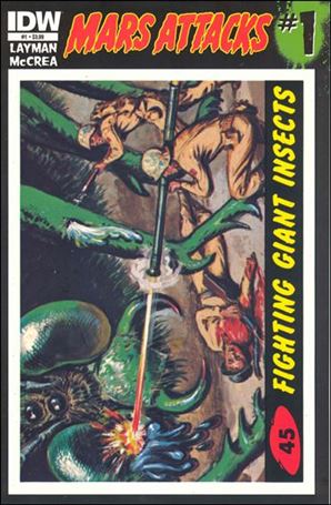 Mars Attacks (2012) issue 1-ZS Card #45 (Fighting Giant Insects)