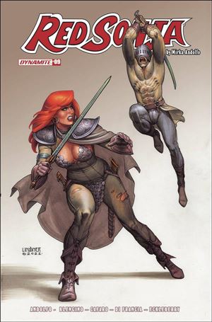Red Sonja (2021) issue 9-C Joseph Michael Linsner Cover