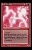 Magic the Gathering: The Dark (Base Set) card 57 Ball Lightning