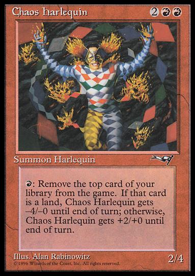 Magic the Gathering: Alliances (Base Set) card 69 Chaos Harlequin