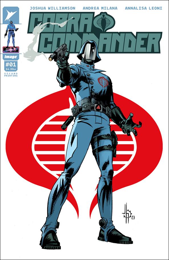 Cobra Commander (2024) issue 1-R Jason Howard "Cobra Commander" Cover 2nd Printing