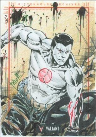 2013 Valiant Comics Preview Trading Card Set (Sketch Card Subset) card FM-18