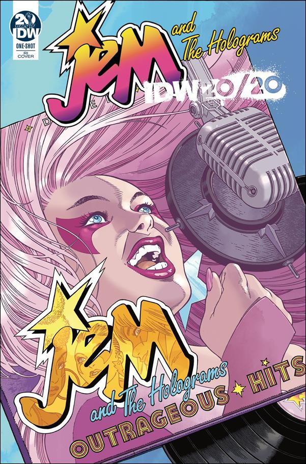 Jem and the Holograms 20/20 issue One-Shot-B Gabriel Rodriguez 1:10 Cover
