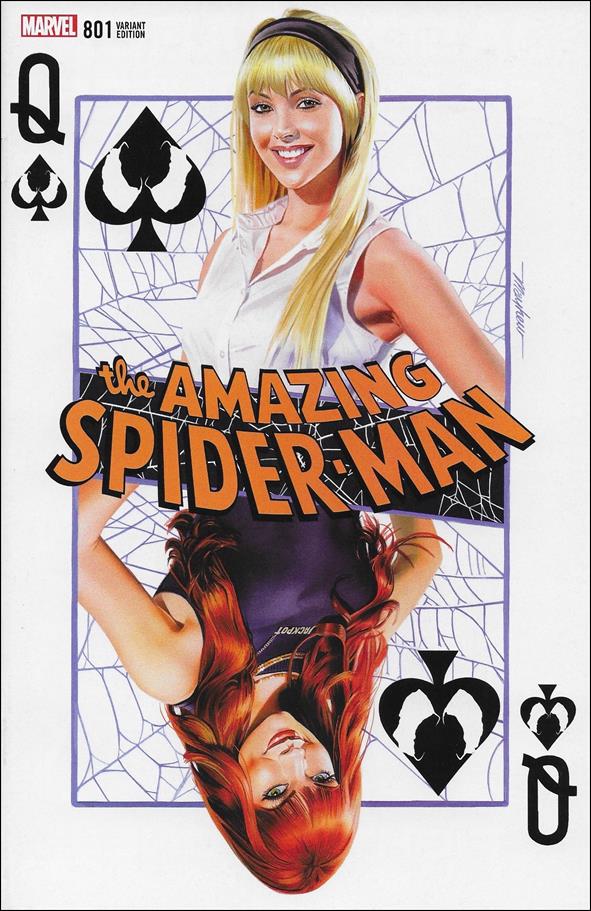 Amazing Spider-Man (1963) issue 801-M Mike Mayhew KRS Comics "Queen of Spades" Cover