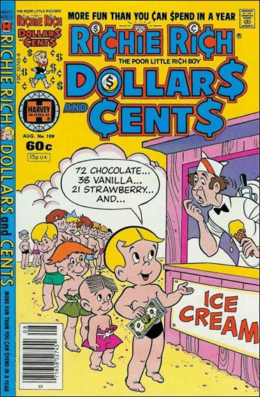 Richie Rich Dollars & Cents issue 109