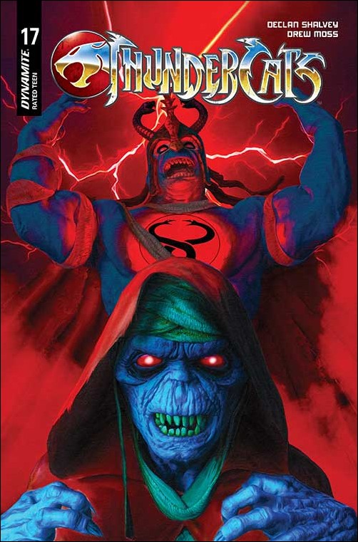 Thundercats (2024) issue 17-U Mark Spears Foil Cardstock Cover