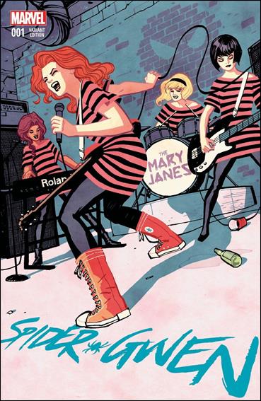 Spider-Gwen (2015/12) issue 1-L Cliff Chiang Heroes Aren't Hard to Find Cover