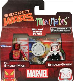 Marvel Minimates (Exclusives) figure 129 Iron Spider-Man and Spider-Gwen