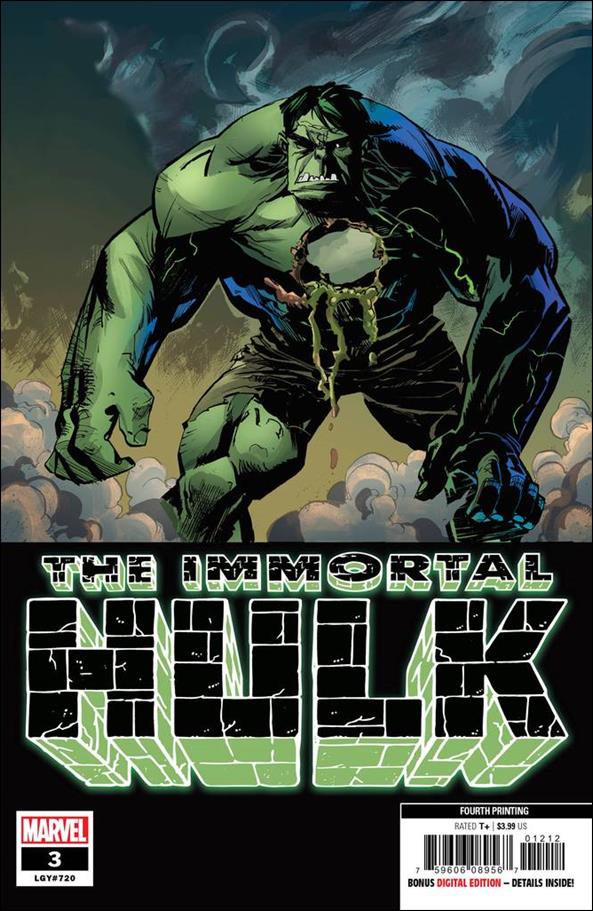 Immortal Hulk issue 3-E Garry Brown Cover (4th Printing)