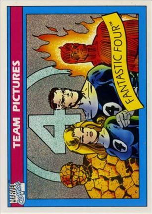 Marvel Universe: Series 1 (Base Set) card 137 Fantastic Four