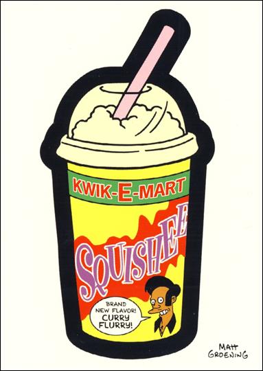 Simpsons Mania! (Base Set) card 62 Squishee