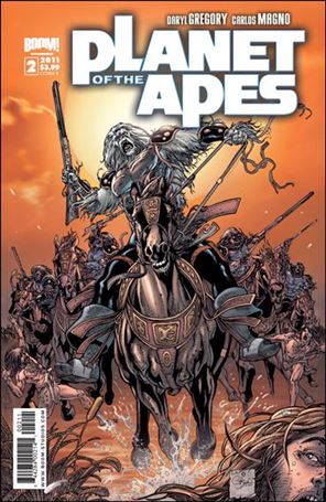 Planet of the Apes (2011) issue 2-B Carlos Magno Cover