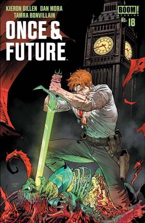 Once & Future issue 18 Dan Mora Cover