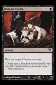 Magic the Gathering: Avacyn Restored (Base Set) card 109 Human Frailty