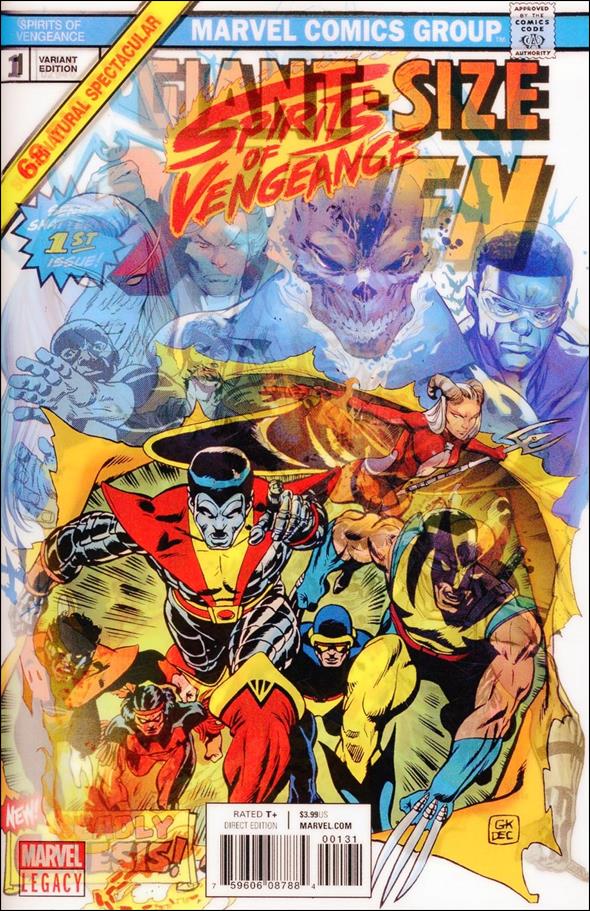 Spirits of Vengeance (2017) issue 1-B Ken Lashley Lenticular Homage Cover