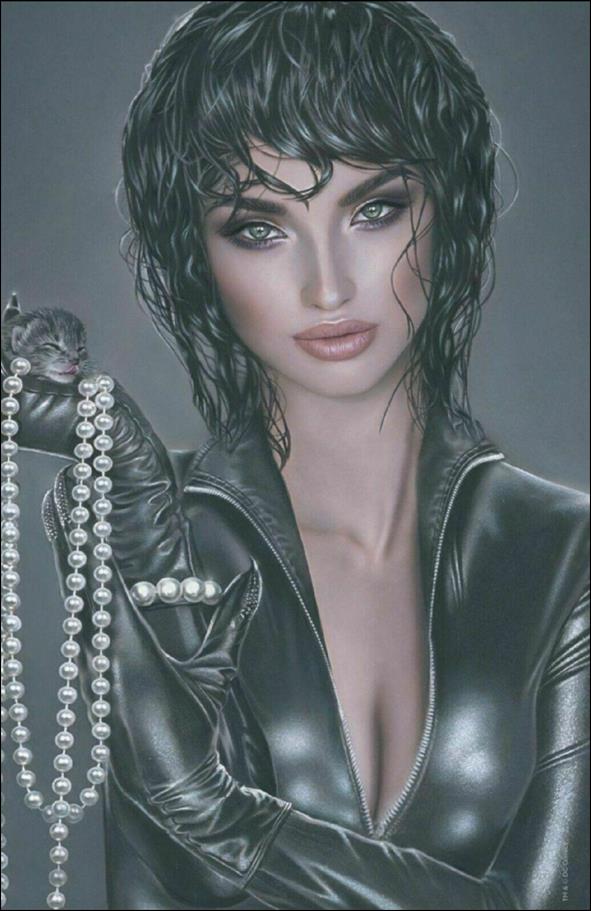 Catwoman 80th Anniversary 100-Page Super Spectacular issue 1-M Natalie Sanders KRS Comics Virgin Cover