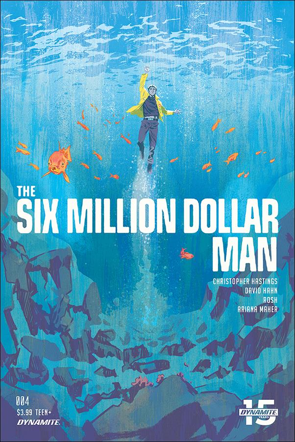 Six Million Dollar Man (2019) issue 4 Michael Walsh Cover