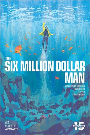 Six Million Dollar Man (2019) issue 4 Michael Walsh Cover