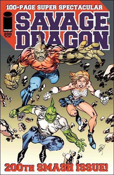 Savage Dragon (1993) issue 200 Erik Larsen Cover