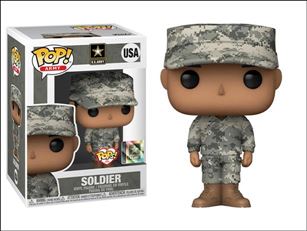 Pop! Army figure nn2 Soldier (colored male camo)