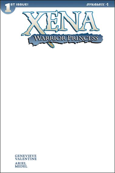 Xena: Warrior Princess (2016) issue 1-C Blank Cover