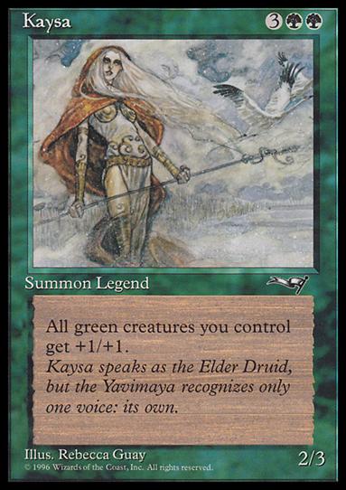Magic the Gathering: Alliances (Base Set) card 96 Kaysa
