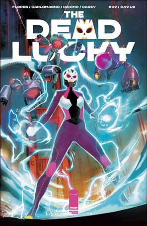 Dead Lucky issue 9 Rod Reis Cover