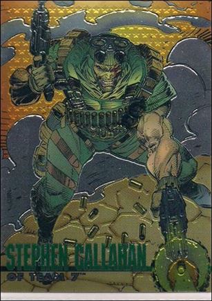 WildStorm: Set 1 (Base Set) card 51 Stephen Callahan of Team 7