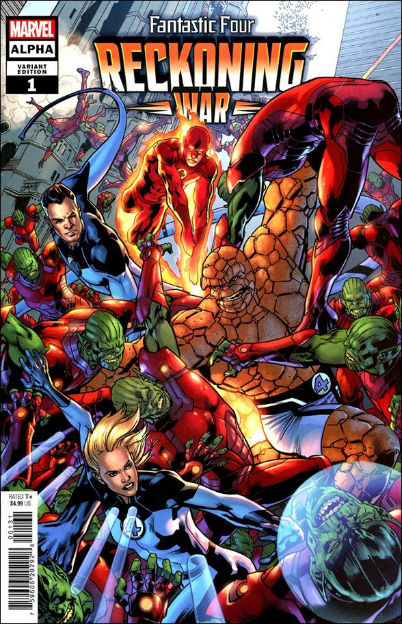 Fantastic Four: Reckoning War Alpha issue 1-C Bryan Hitch 1:25 Cover