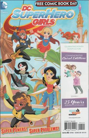 FCBD 2016 - DC Superhero Girls issue 1-C Carol & John's Comic Shop Cover