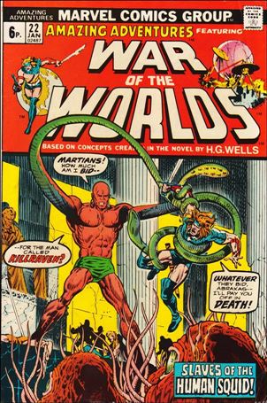 Amazing Adventures (1970) issue 22-B UK Price Cover