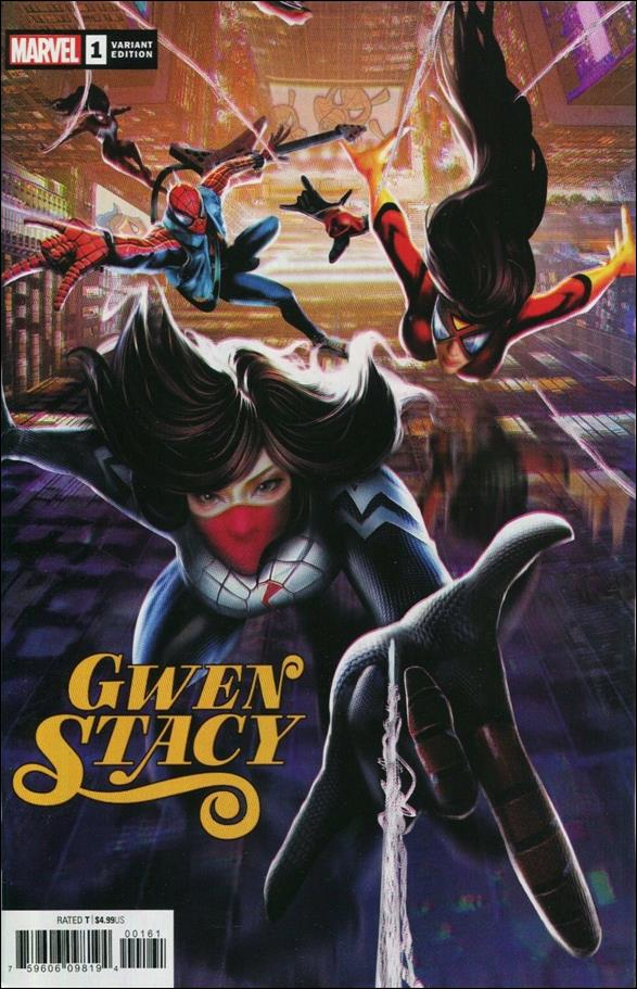 Gwen Stacy issue 1-E Jie Yuan Chinese New Year Connecting Cover