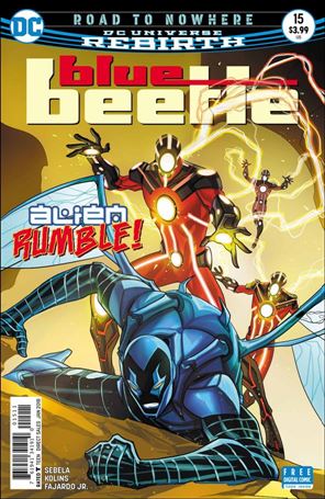 Blue Beetle (2016) issue 15 Thony Silas Cover