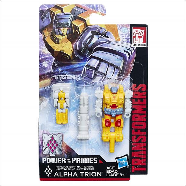 Transformers: Power of the Primes (Prime Master Class)  figure 5 Alpha Trion (w/Autobot Landmine)