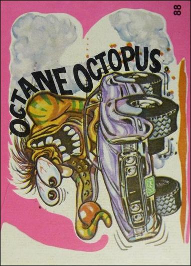 Fantastic Odd Rods: Series 1 (Base Set) card 88 Octane Octopus